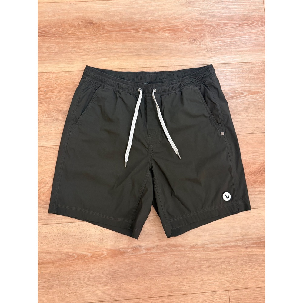 Vuori Kore Lined 7" Dark Green Athletic Shorts Mens Size Medium